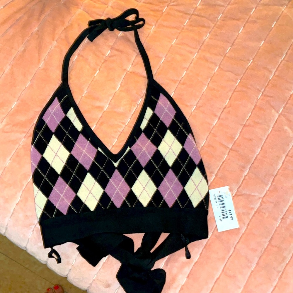 halter crop top